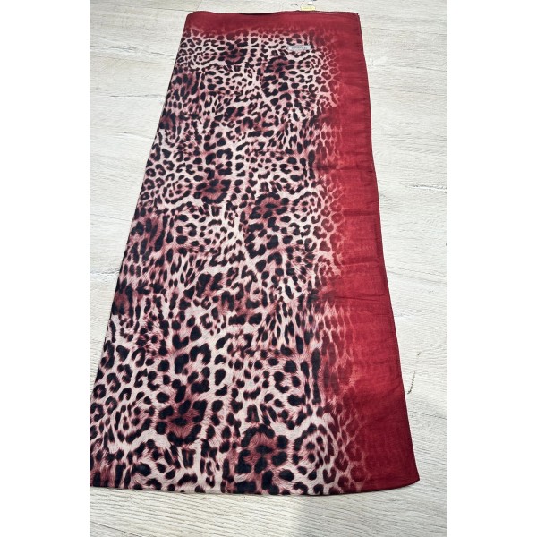Dijital Soft Leopar Şal 0004